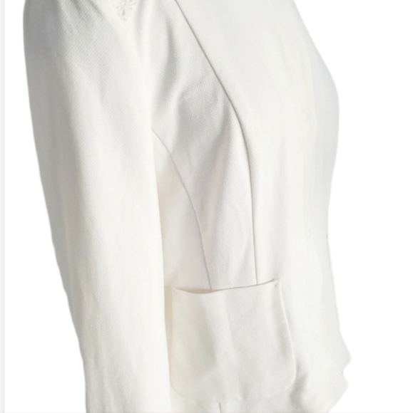 NWT MARC CAIN Light Cream Summer Blazer - Picture 4 of 9